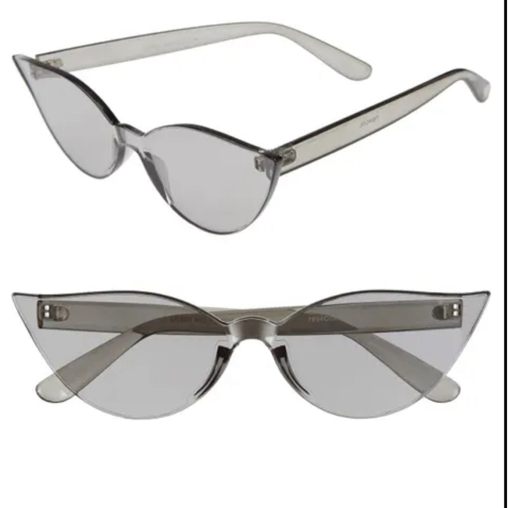 Rad + Refined Grey Cat Eye Glasses NWT